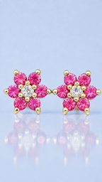 Flower Set Earrings