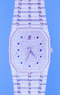 Audemars Piguet Bamboo - White Gold + Diamond + Blue Sapphire Dial