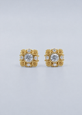 La Rosa Stud Earring Yellow Gold