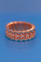 Lover's Link Wedding Band "Thick"