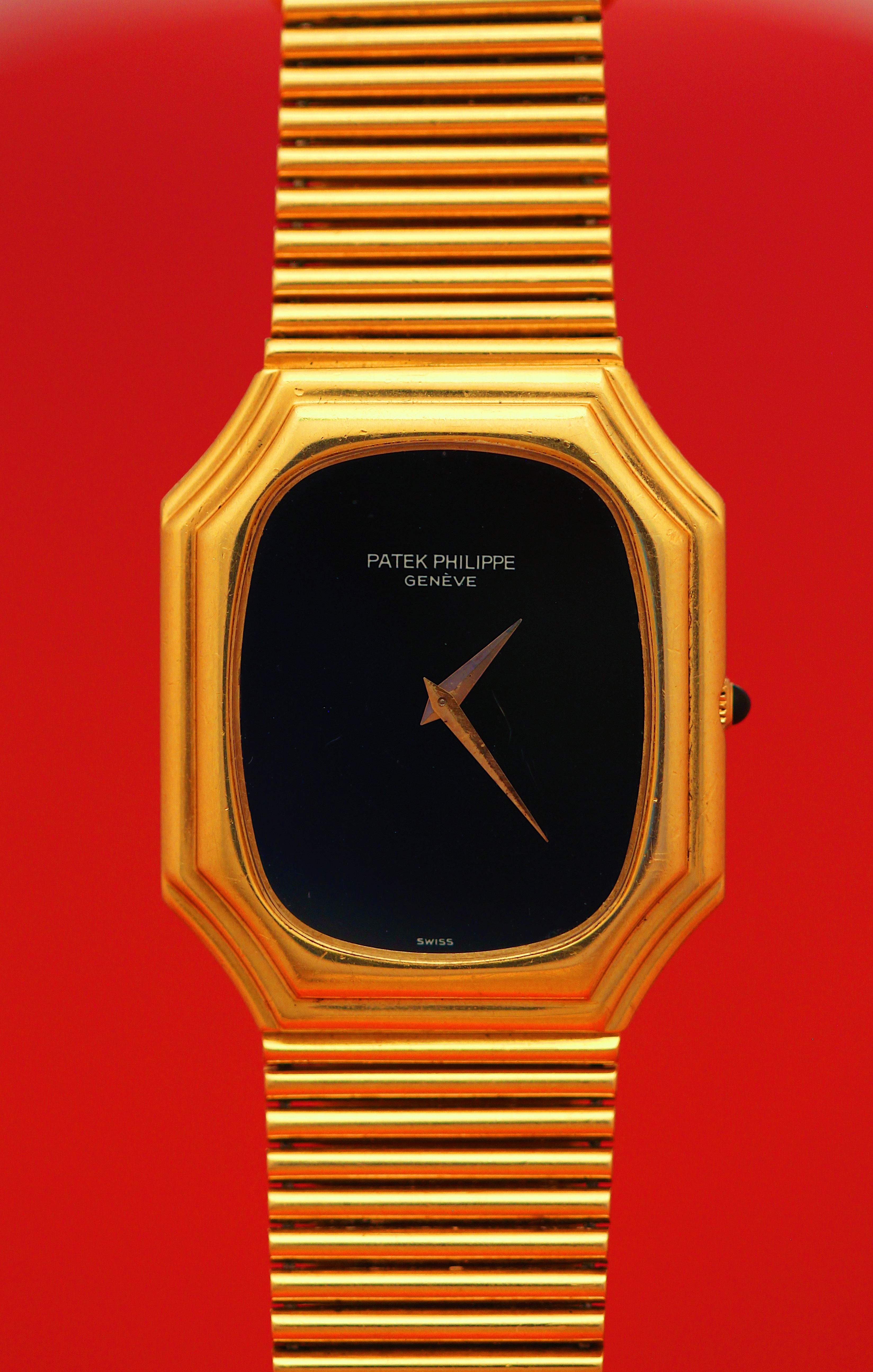 Patek Philippe Gondolo Ref # 3729 Black Onyx Dial