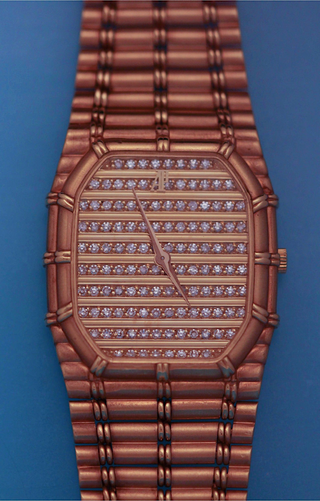 Audemars Piguet Bamboo - Yellow Gold Diamond Horizontal Pave Dial