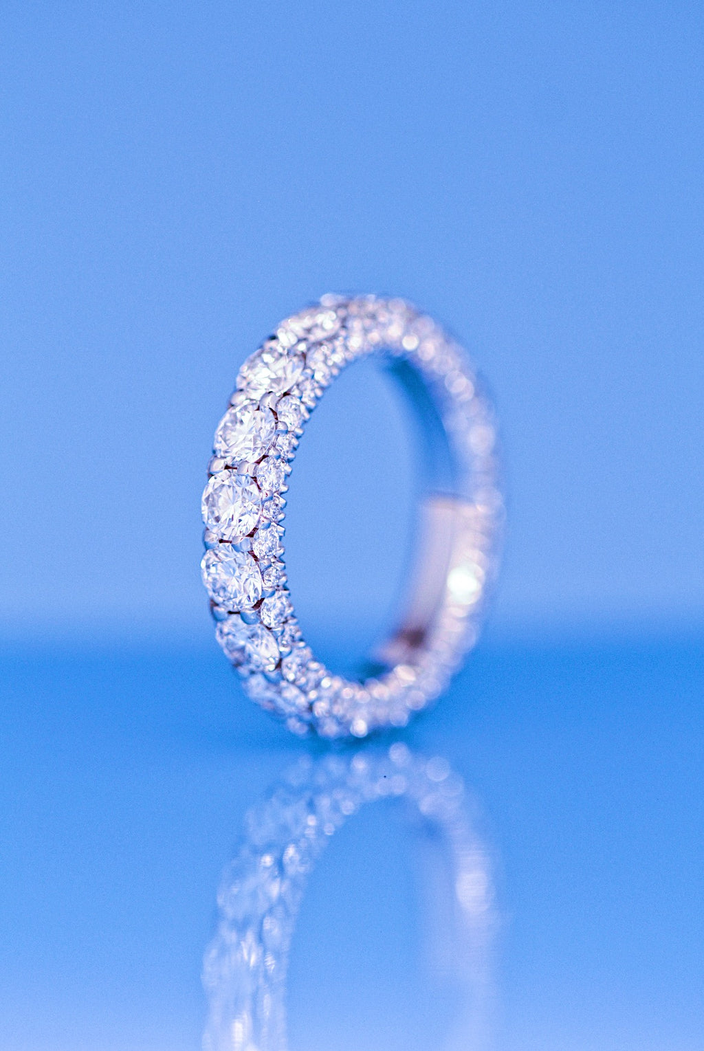 Luxe Eternity Diamond Wedding Band
