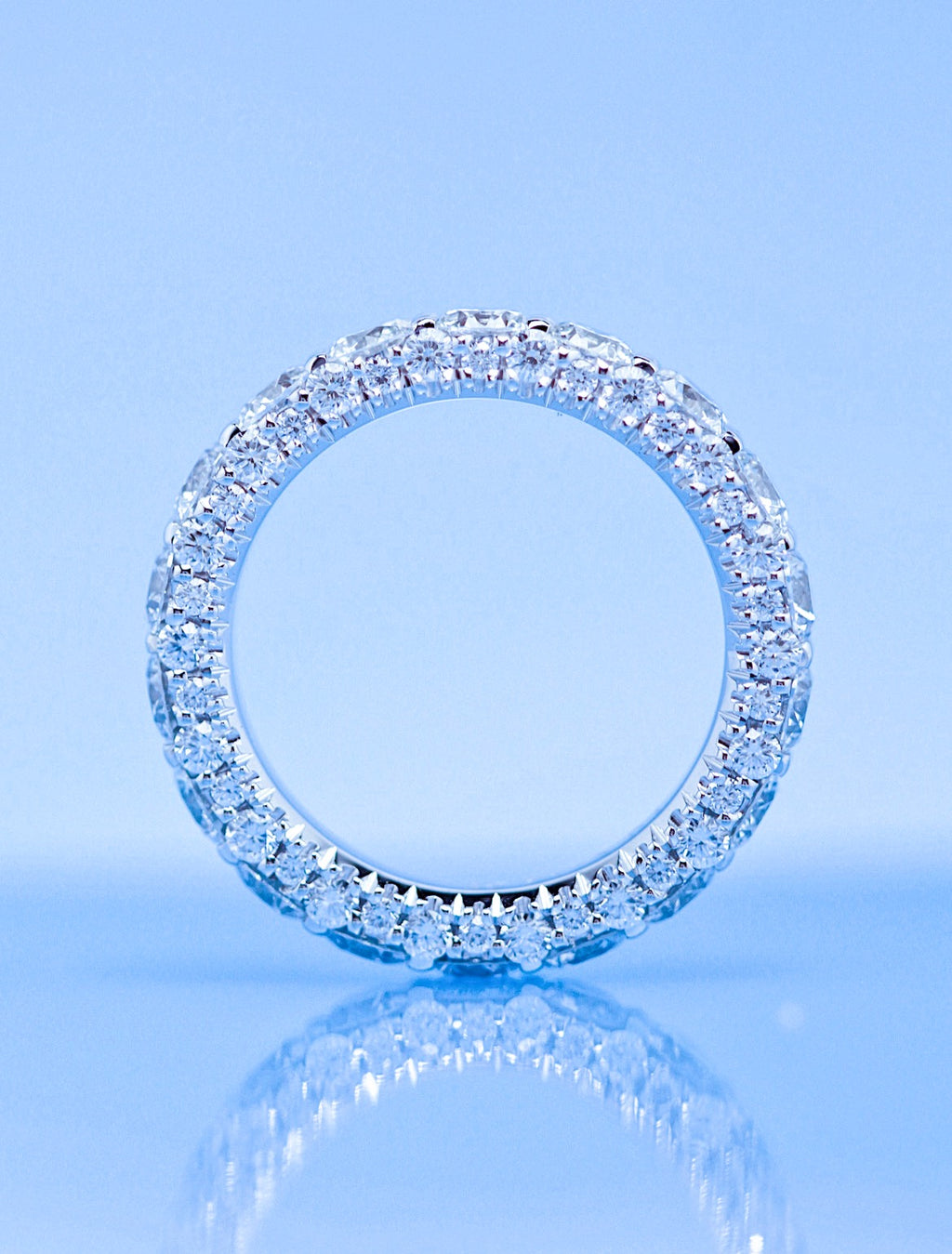 Luxe Eternity Diamond Wedding Band