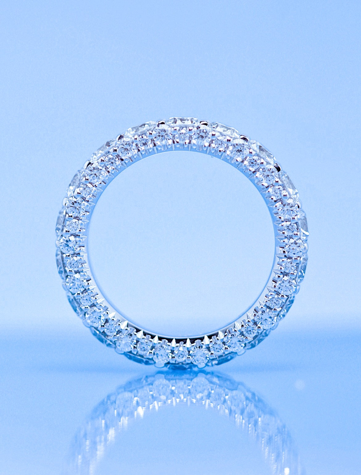 Luxe Eternity Diamond Wedding Band
