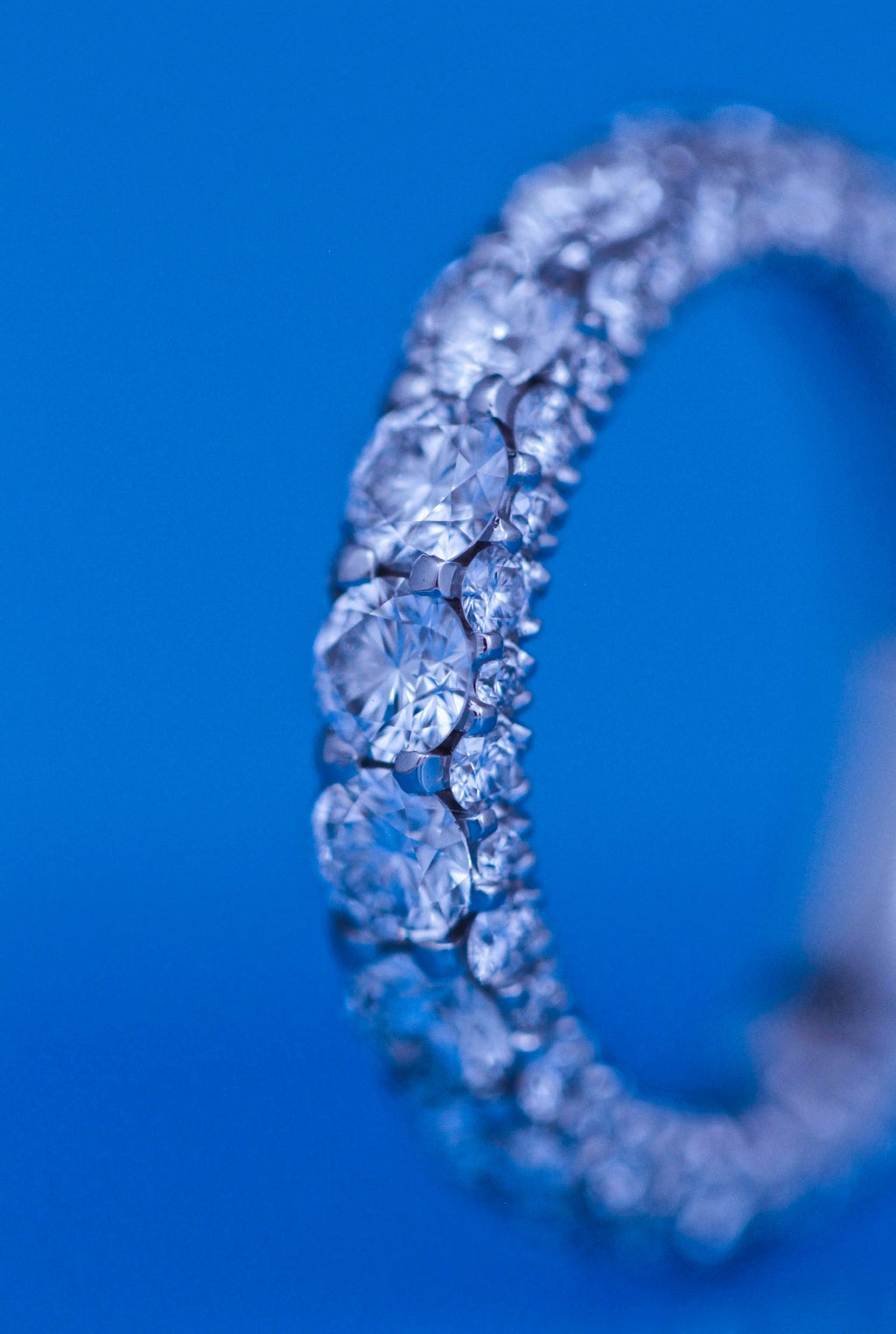 Luxe Eternity Diamond Wedding Band