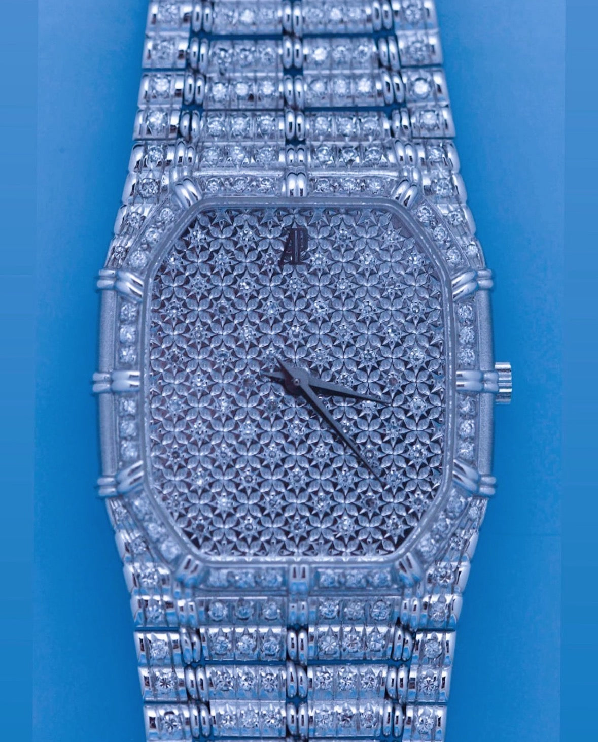Audemars Piguet Bamboo Full Diamond Pavé