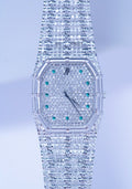 Audemars Piguet Bamboo Diamond+ Emerald Hour Markers