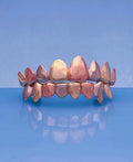 8 x 8 Full Set 3 Tone Grillz