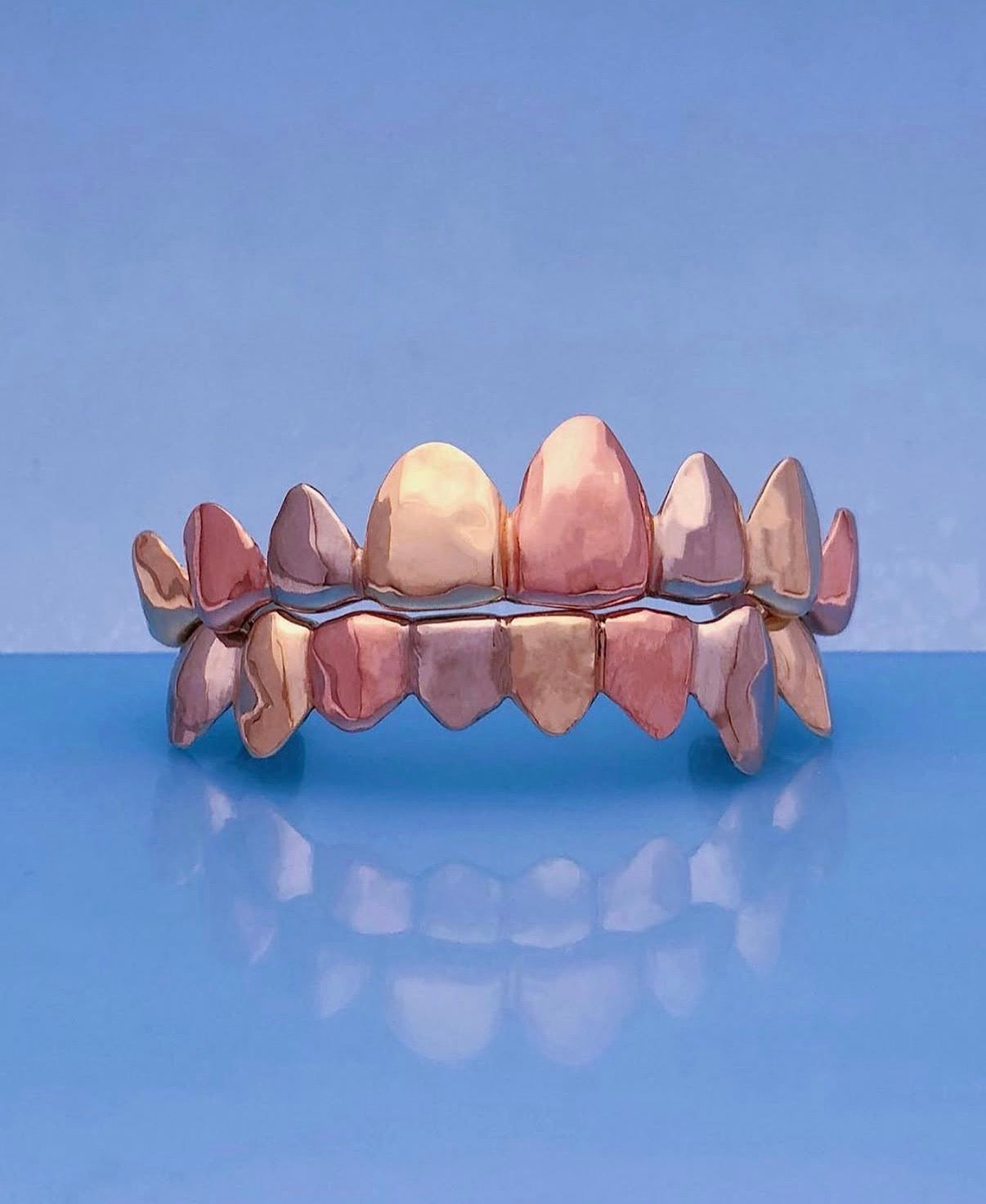 8 x 8 Full Set 3 Tone Grillz
