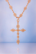 Kensington Link Cross Necklace