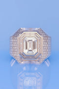 MR White Sapphire + White Diamond