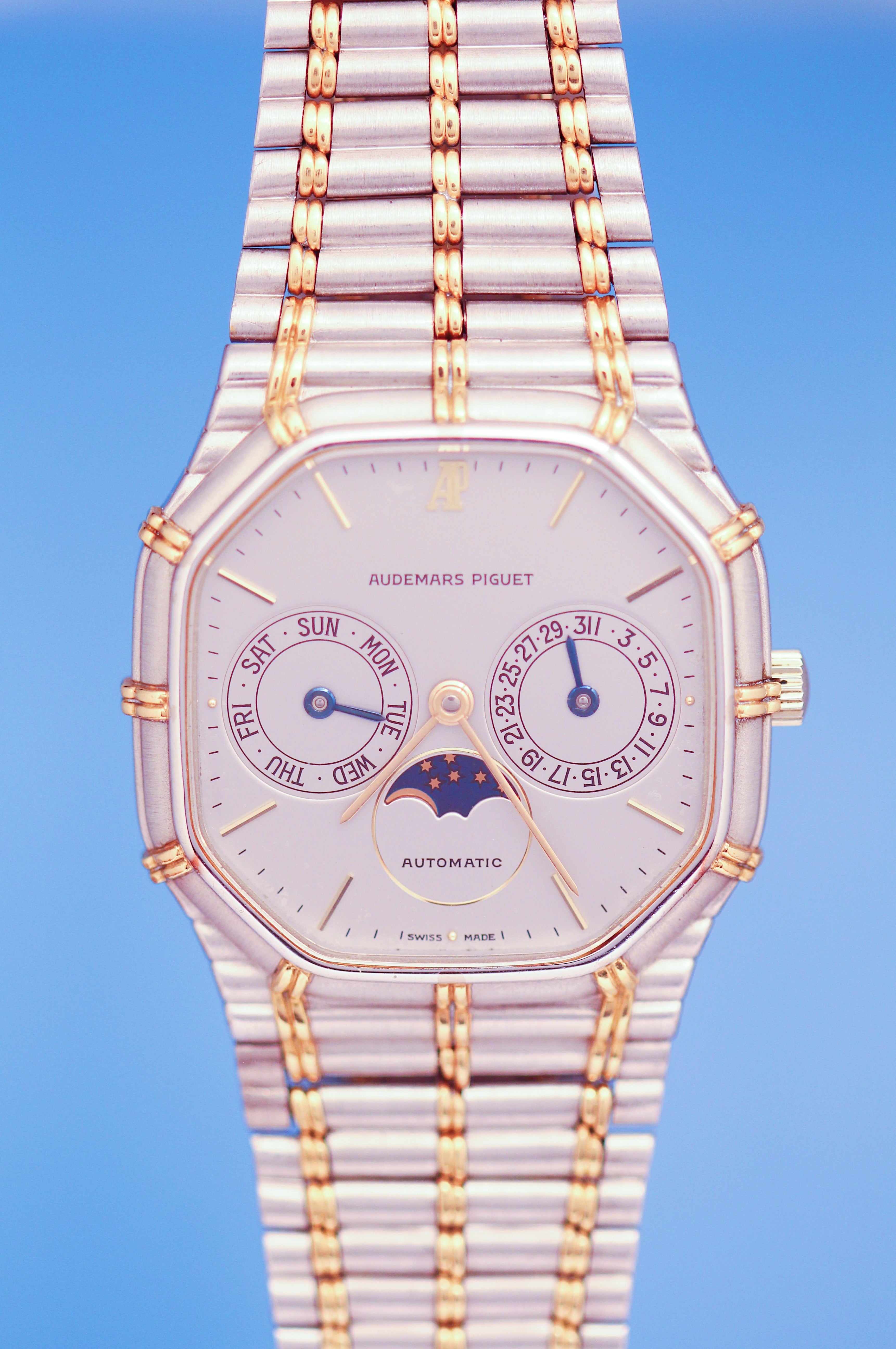 Audemars Piguet  Bamboo Day-Date Moonphase "Two Tone"