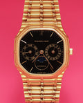Audemars Piguet Bamboo Day-Date Moonphase Black Laquer Dial